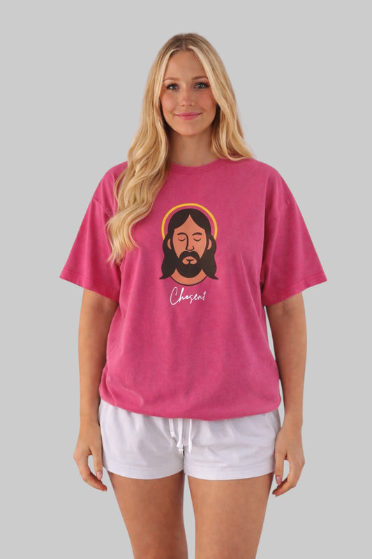 Seek Jesus Pink T-Shirt