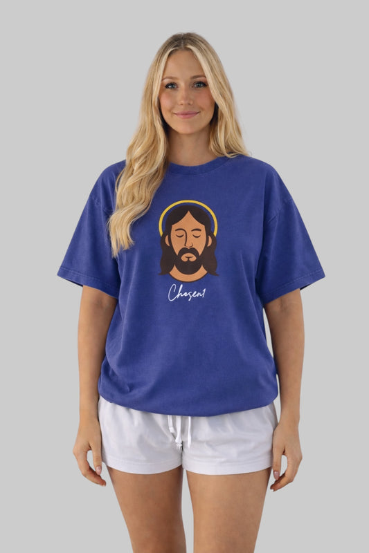 Seek Jesus Blue T-Shirt